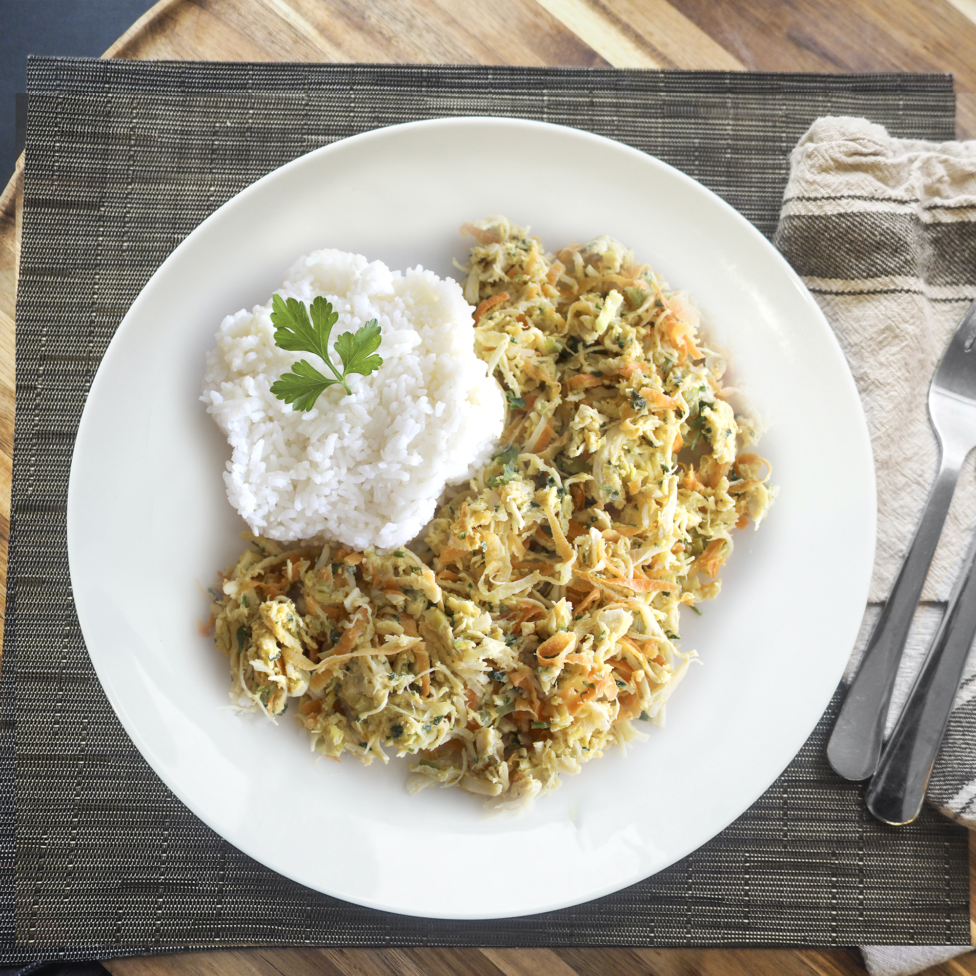 Frango e Legumes Especial à Brás | 370g 